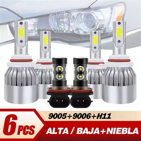 Para Mitsubishi Kit De Luces Led Lm Luz Alta Baja Niebla Cuotas