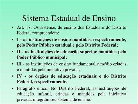 O Sistema De Ensino - PPT - DIDÁTICA E METODOLOGIA DO ENSINO SUPERIOR PowerPoint Presentation ...