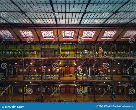 View Inside The Museum Of Natural History Paris France Editorial