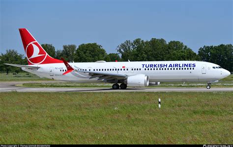 Tc Lyc Turkish Airlines Boeing 737 9 Max Photo By Thomas Schmidt Blindenhöfer Id 1606839