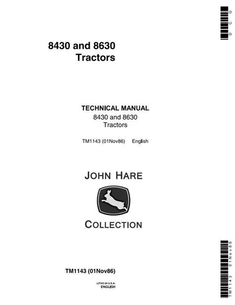 John Deere Agricultural Combine Sidehill Technical Manual Pdf