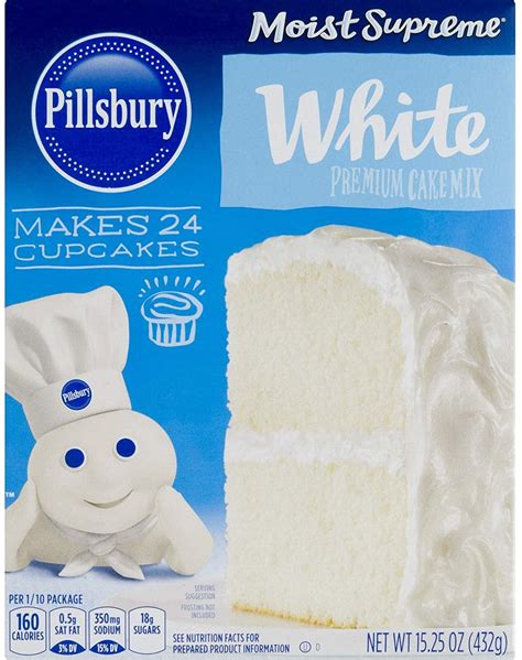 Pillsbury White Cake Mix 432 Gr —