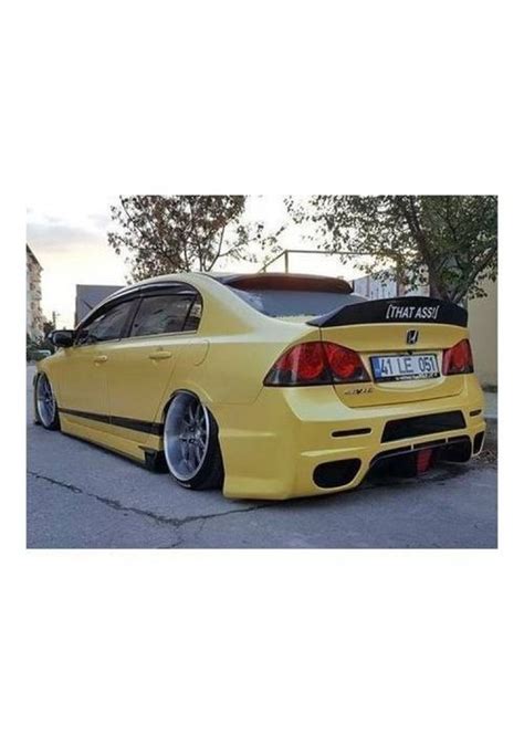 Pashapolyester Honda Civic Fd Spoon Spoiler Fiyatlar Ve Zellikleri