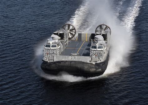 Us Navy Accepts New Ship To Shore Hovercraft From Textron