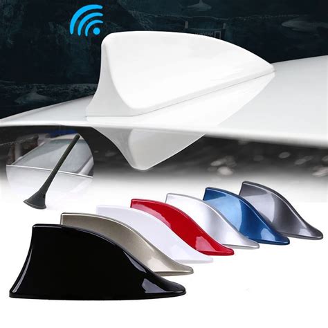 Universal Car Shark Fin Antenna Auto Radio Signal Aerials Roof Antennas