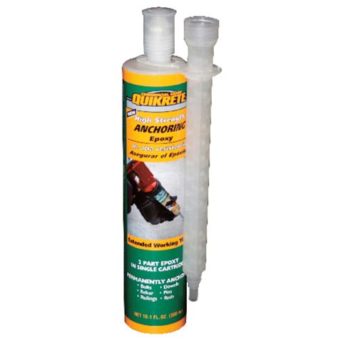 Quikrete High Strength Epoxy High Strength Anchoring Epoxy 8.6 oz - Ace