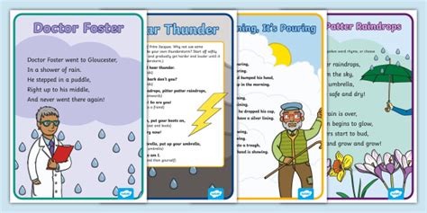 What S The Weather Nursery Rhymes And Songs Resource Pack