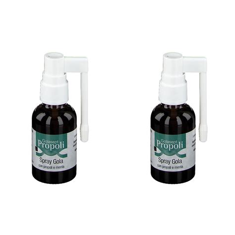 Golasept Propoli Spray Gola Con Porpoli E Menta 2x30 Ml Redcare