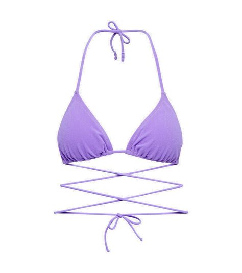 Reina Olga Miami Terry Triangle Bikini Top Reina Olga