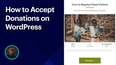 How To Accept Donations On Wordpress Givewp Free Wordpress Donation