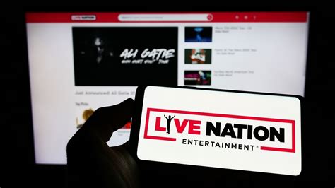 Live Nation Shares Fall Amid Reports Of Antitrust Lawsuit Over Ticketmaster