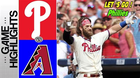 Phillies Vs D Backs TODAY October 16 2023 NLCS PLAY OFF MLB