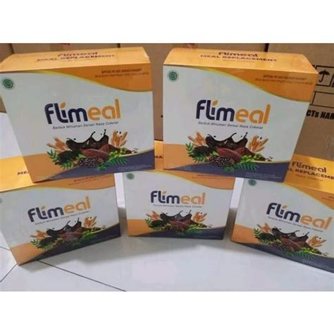 Jual Flimeal Meal Replacement By Flimty Isi Sachet Original Product