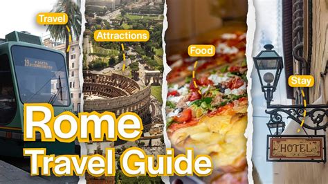 Rome Travel Guide For 2024 Top Things To Do In Rome Youtube