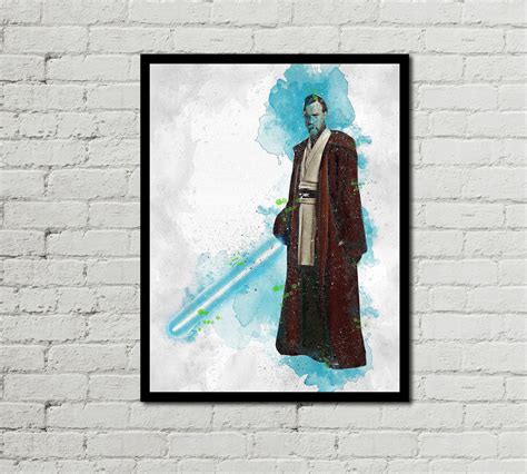 OBI-WAN KENOBI Obi-wan Kenobi Poster Obi-wan Kenobi - Etsy