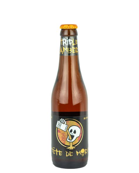 Tete De Mort Amber 33Cl Koop Bier Online Belgian Beer Factory