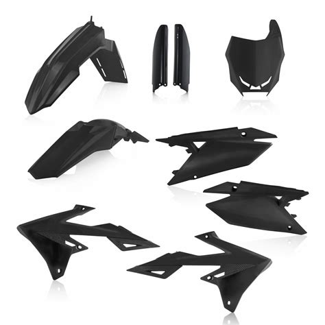 Acerbis Plastic Kit Rmz 250 19 25 450 18 25 Black Rival Ink Design Co