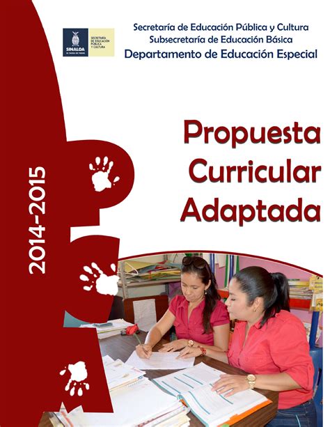 Propuesta Curricular Adaptada Es Importante Resaltar Que Este No Es