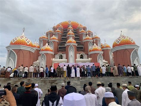 Masjid Kubah 99 Makassar Mulai Dibenahi Jelang Ramadan