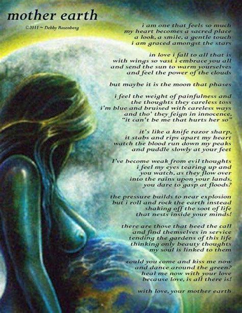 Pin By Becca C Stokes 🖤 On Mother Earth Mother Earth Poem Mother Earth Earth Poems