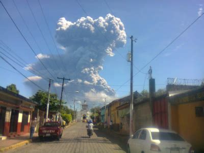 Video San Cristobal Volcano Eruption In Northern Nicaragua Global Voices