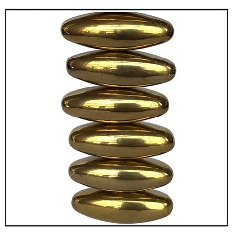 Golden Hematite Magnetic Stone Fidget Toy Hsmag