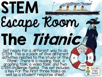 STEM Escape Room - The RMS Titanic | Escape room, Titanic, Escape room ...