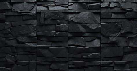 Dark stone wall_black stone wall pattern_dark stone wall pattern_dark ...