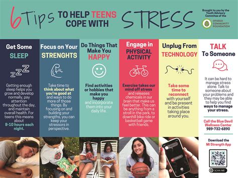 Yac Proactive Grant 6 Tips To Help Teens Cope With Stress Otsego