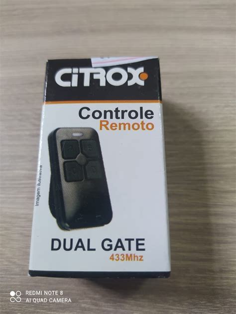 Controle Remoto Citrox Dual Gate 4b 433 Mhz Linear Cx 7421 MercadoLivre