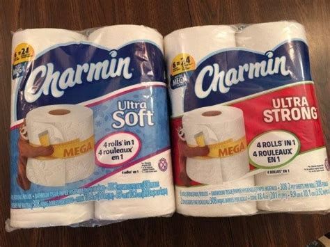 Charmin Ultra Strong vs. Charmin Ultra Soft