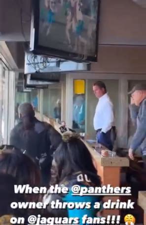 Owner David Tepper appears to toss drink at fan in latest Panthers debacle