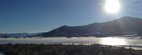 Ice And Sun CROP Town Of Hideout Wasatch County UT