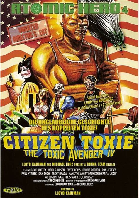 Citizen Toxie The Toxic Avenger Iv 2000 Film Posters Vintage