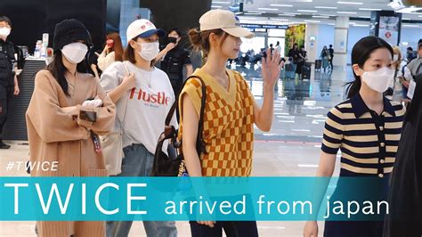 230515 트와이스twice 오사카 콘서트 마치고 김포공항 입국 Arrived From Japan Youtube