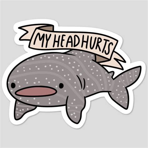 Whale Shark Sticker By HuntyButts Design By Humans