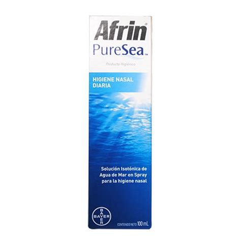 Afrin Pure Sea Solucion Spray 100 Ml