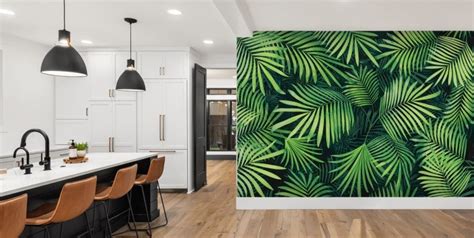 Palm Tree Tapet V Gmalerier Wallsauce Dk