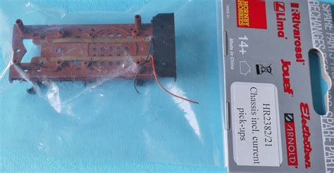 HR2382 21 Hornby Rivarossi Chassis Current Pick Ups For Gr 740 306 F