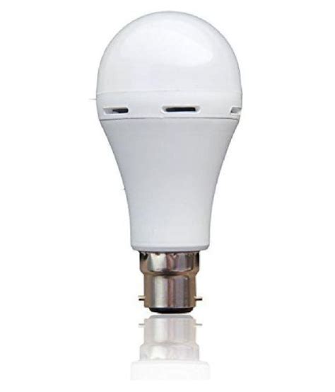 VM Round Ceramic Inverter LED Bulb Lighting Color Warm White VM