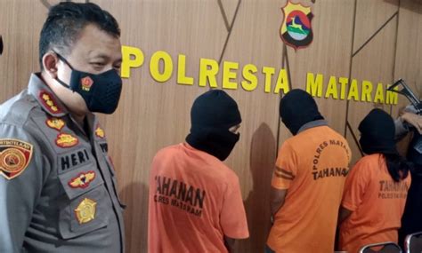 Polisi Ungkap Jaringan Narkotika Di Mataram Tiga Tersangka Diancam