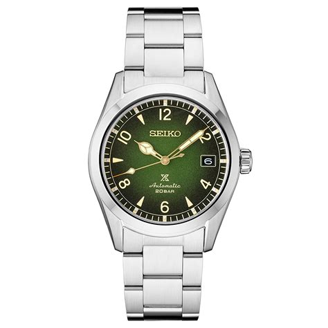 Seiko Prospex Land Alpinist SPB155J1 24 Jewels Automatic Green Dial Men