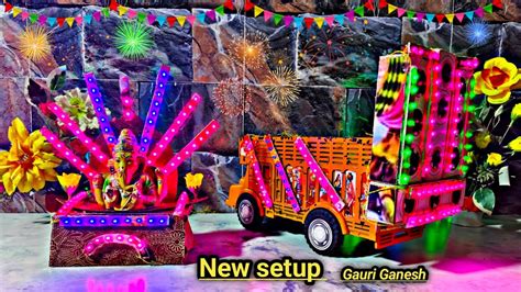 Gauri Ganesh Dj Light Setup Dj Setup Loading Gauri Ganesh Dj Truck