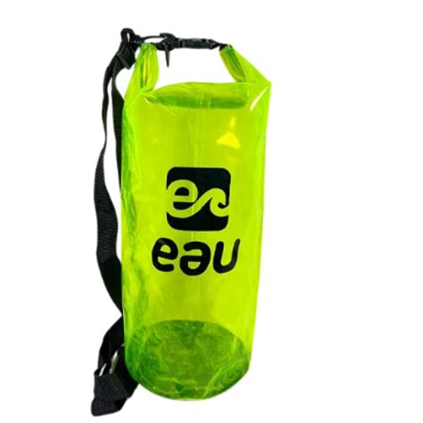 Sacola estanque NAUTIQ 6L Amarelo Neon Campomar Náutica