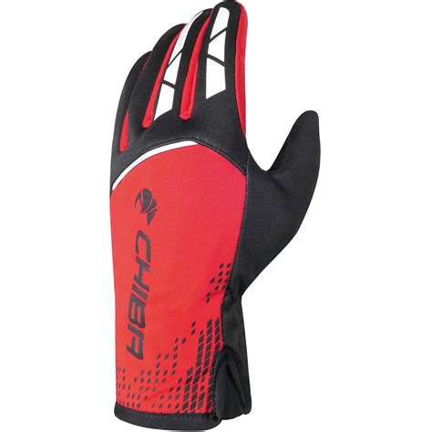 Chiba Gants Vélo 2nd Skin Light rouge BIKE24