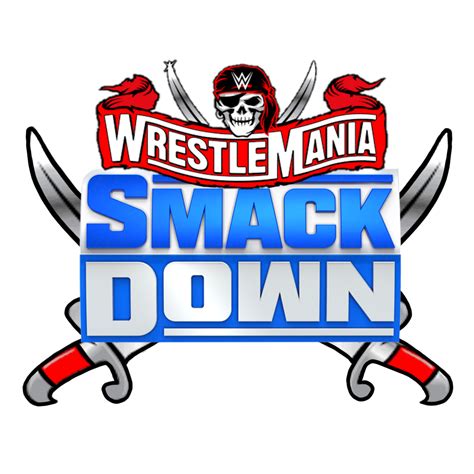 WWE WrestleMania Edition SmackDown Logo PNG 2021 by Chxzzyb on DeviantArt