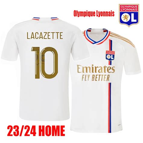 Olympique Lyonnais Soccer Jerseys Cherki Aouar