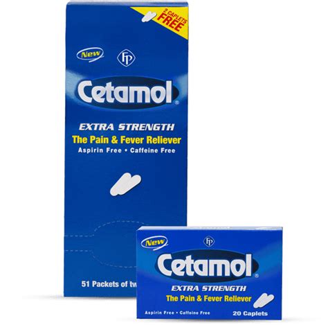 FP Cetamol Extra Strength Pain & Fever Relief Caplets 20s – Phillips ...