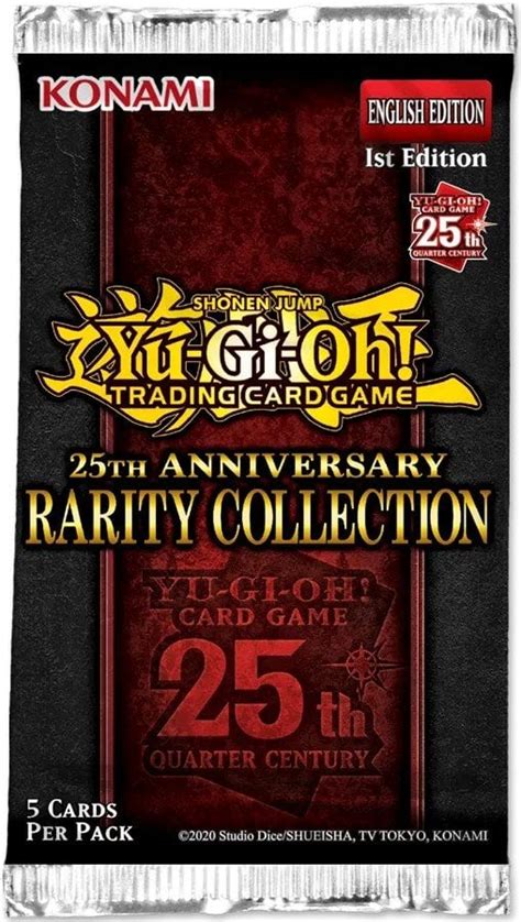 25th Anniversary Rarity Collection TCG Card Set YGOPRODeck