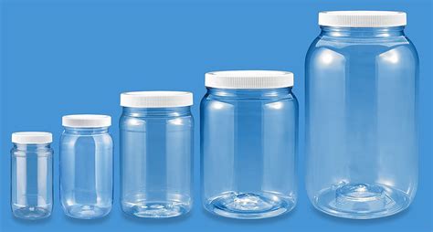 Pet Jars Pet Plastic Jars Clear Pet Jars In Stock Uline Slime